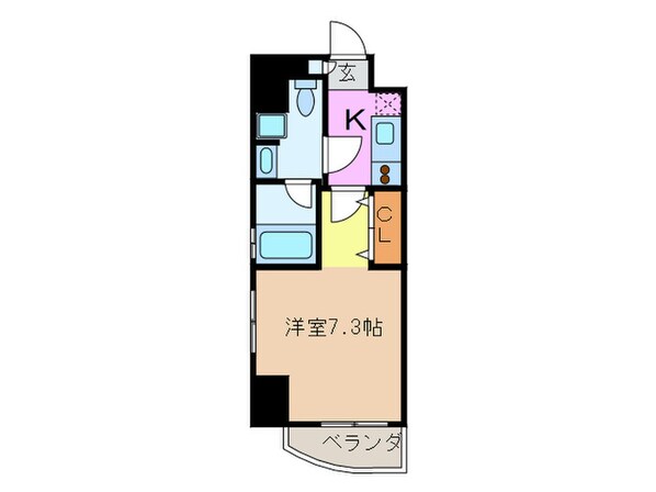 カレント今池の物件間取画像